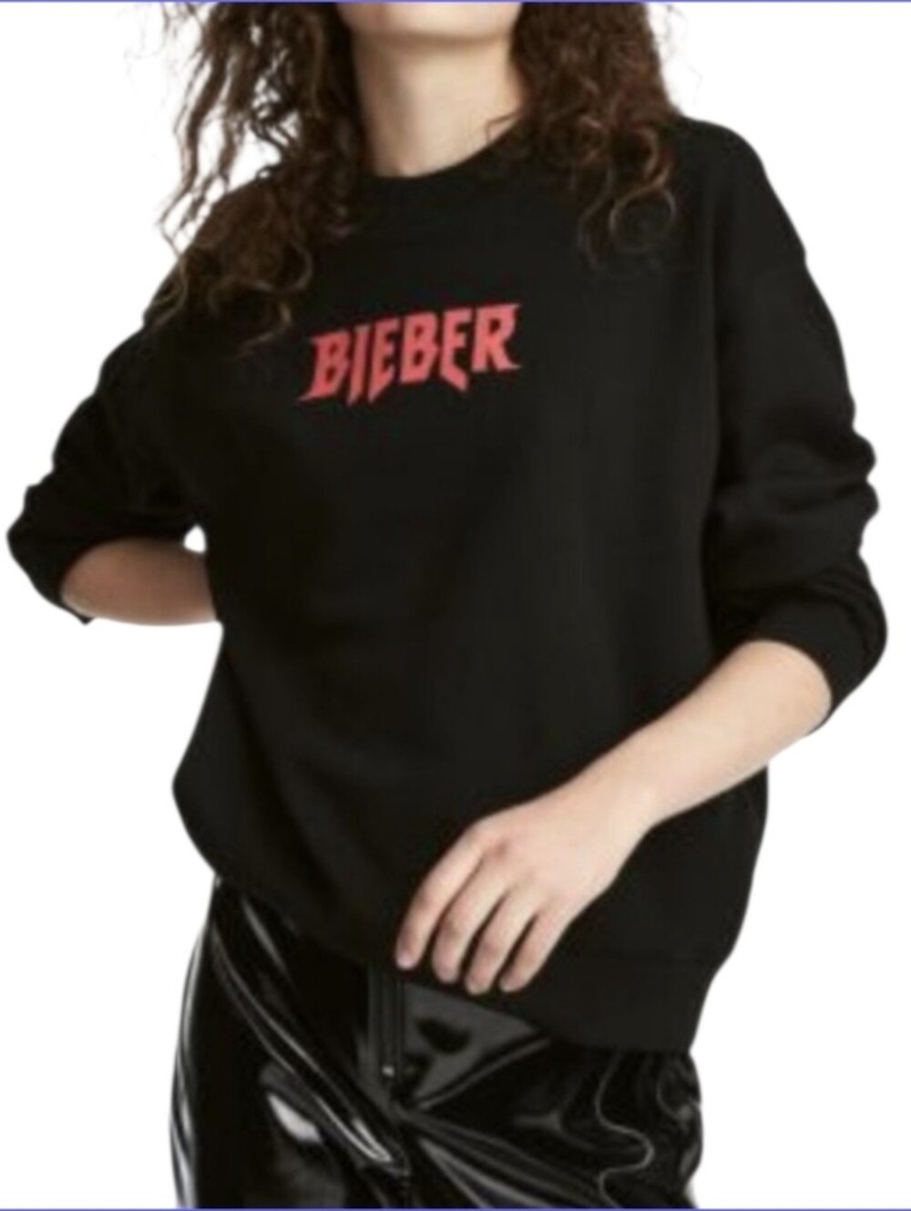 Justin Beiber X H&M Colab Purpose Tour Crew Sweater